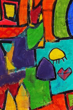 красиві Вуличне мистецтво графіті. Анотація творчі малювання моди