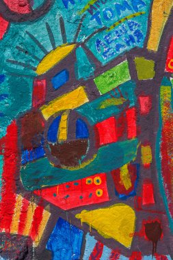 красиві Вуличне мистецтво графіті. Анотація творчі малювання моди