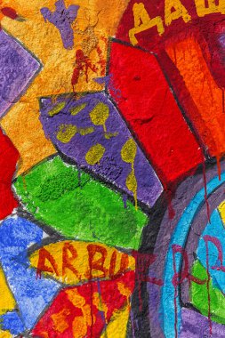 красиві Вуличне мистецтво графіті. Анотація творчі малювання моди