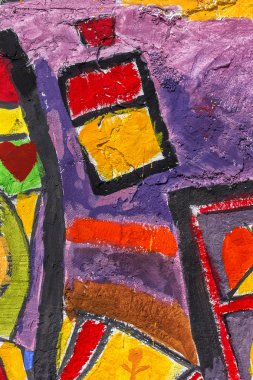 красиві Вуличне мистецтво графіті. Анотація творчі малювання моди