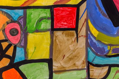 красиві Вуличне мистецтво графіті. Анотація творчі малювання моди