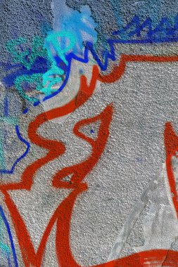 красиві Вуличне мистецтво графіті. Анотація творчі малювання моди