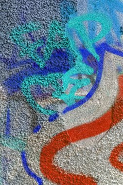 красиві Вуличне мистецтво графіті. Анотація творчі малювання моди