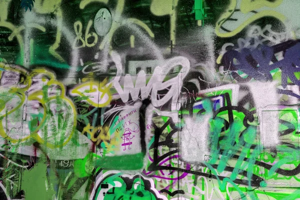 Piękne sztuki ulicy graffiti. streszczenie kreatywnych moda rysunek — Zdjęcie stockowe