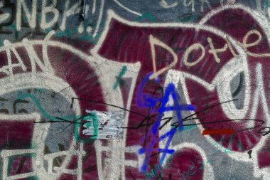 красиві Вуличне мистецтво графіті. Анотація творчі малювання моди