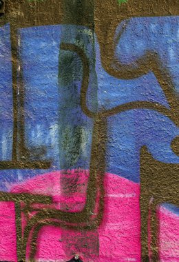 красиві Вуличне мистецтво графіті. Анотація творчі малювання моди