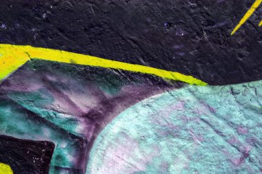 красиві Вуличне мистецтво графіті. Анотація творчі малювання моди