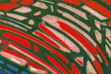 красиві Вуличне мистецтво графіті. Анотація творчі малювання моди