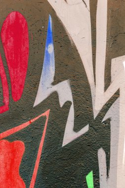 красиві Вуличне мистецтво графіті. Анотація творчі малювання моди