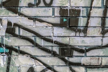 красиві Вуличне мистецтво графіті. Анотація творчі малювання моди