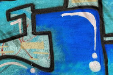 красиві Вуличне мистецтво графіті. Анотація творчі малювання моди