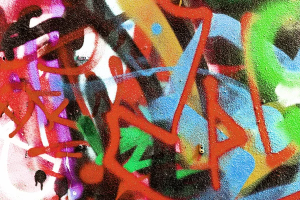 Graffiti abstrait fond créatif couleur — Photo