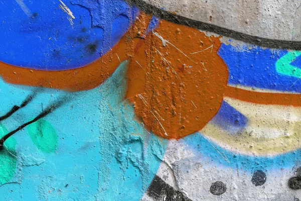 Mooie straatkunst graffiti. abstracte creatieve tekening mode — Stockfoto
