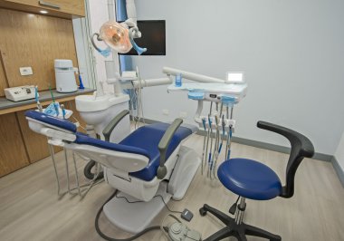 Diş hekimi cerrahi Kliniği sandalye ile iç