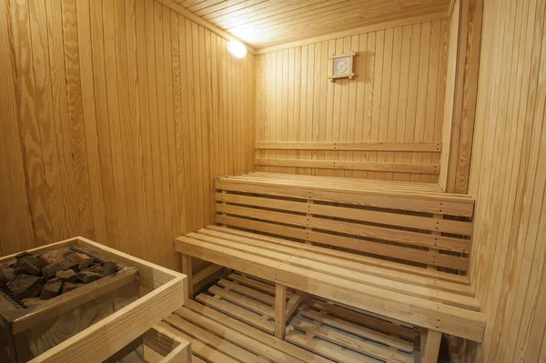 Sauna in a health spa — Stock Photo, Image