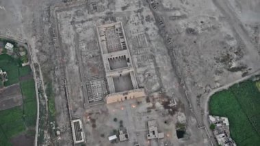 Luxor mısır mısır Tapınağı havadan görünümü