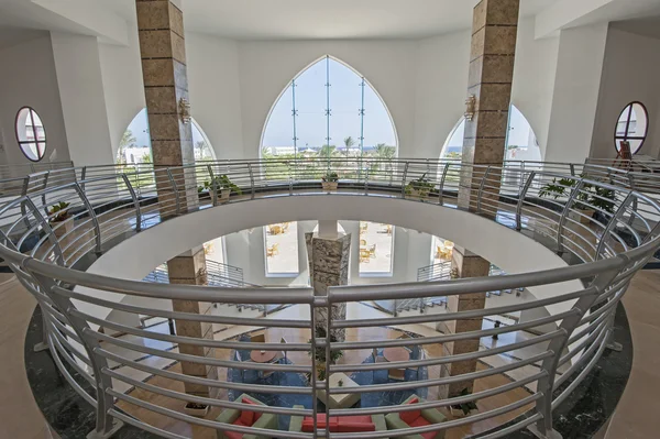 Diseño interior del vestíbulo del hotel — Foto de Stock