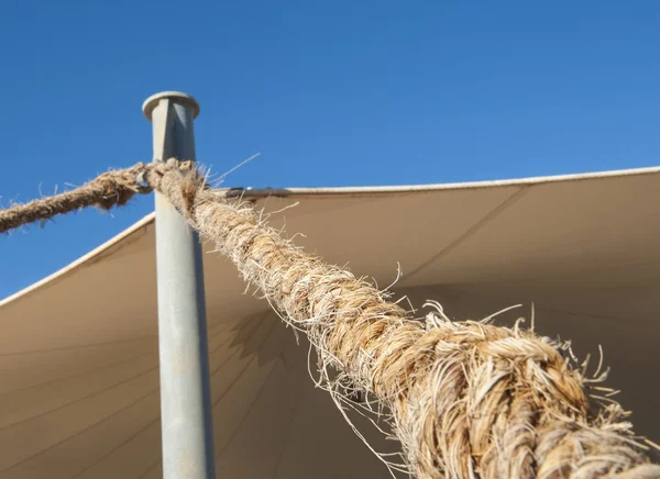 Abstract closeup of old rope — Stock Photo, Image