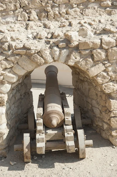 Gamla canon på en ottomansk fort — Stockfoto