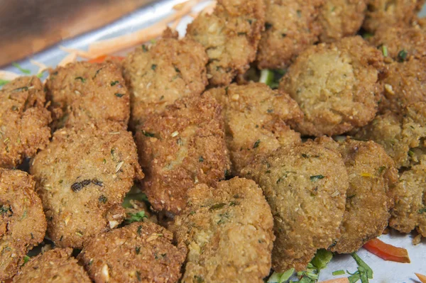 Masala vada at an indian restaurant buffet — Stock Photo, Image