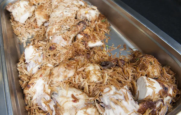 Chicken festival at an oriental restaurant buffet — Stock Photo, Image