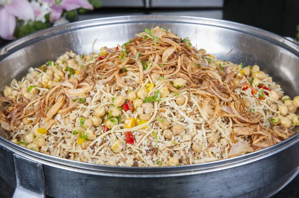 Oriental koshery at a hotel restaurant buffet — Stock Photo, Image