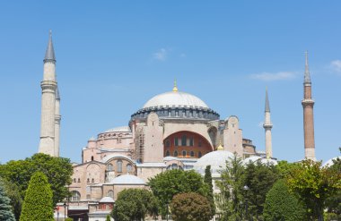 Ayasofya manzarasına sophia istanbul Türkiye