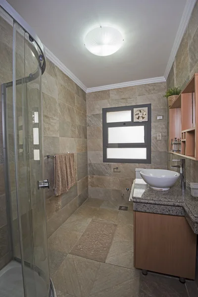 Interior of a luxury show home bathroom — Stock Photo, Image