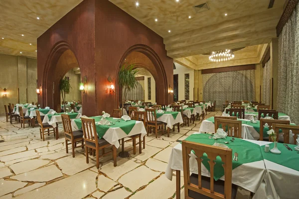 Interior of a luxury hotel restaurant — Stock Photo, Image