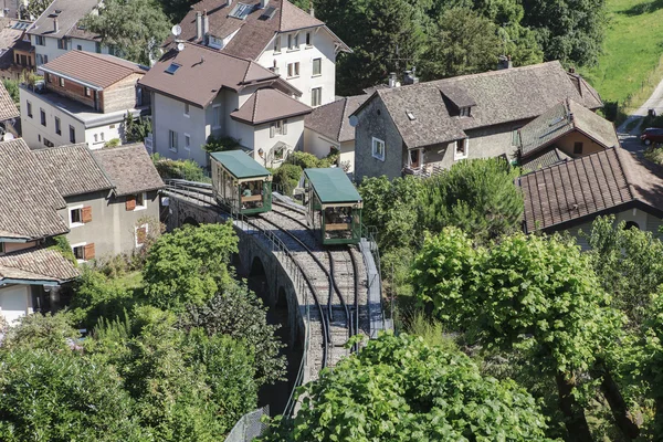 Viejo funicular de thonon —  Fotos de Stock