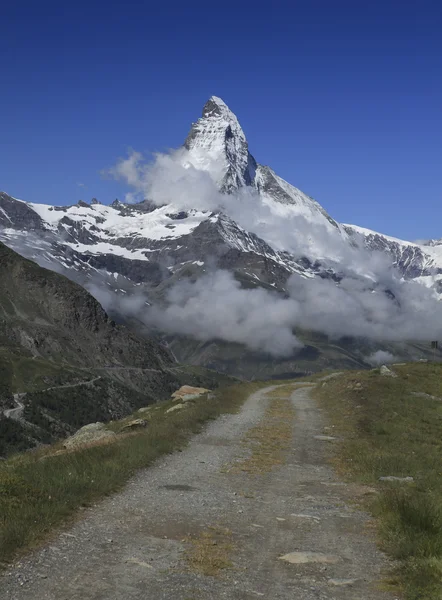 Ikoniska Matterhorn utbud i Schweiz — Stockfoto