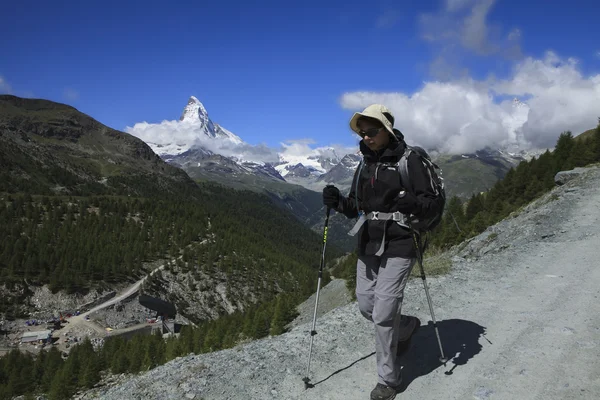 Uitzicht op de Matterhorn-bereik — Stockfoto