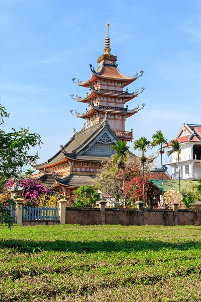 Krásná Pagoda Jihu Vietnamu — Stock fotografie