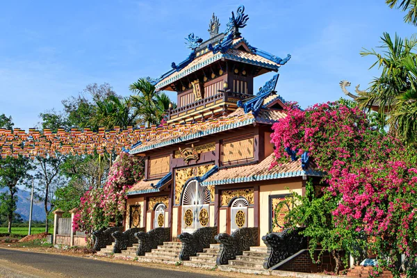 Hermosa Pagoda Sur Vietnam —  Fotos de Stock