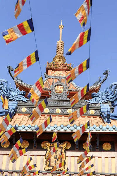 Vacker Pagoda Södra Vietnam — Stockfoto