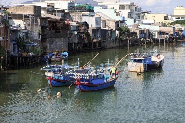 越南南部的Nha Trang港 — 图库照片