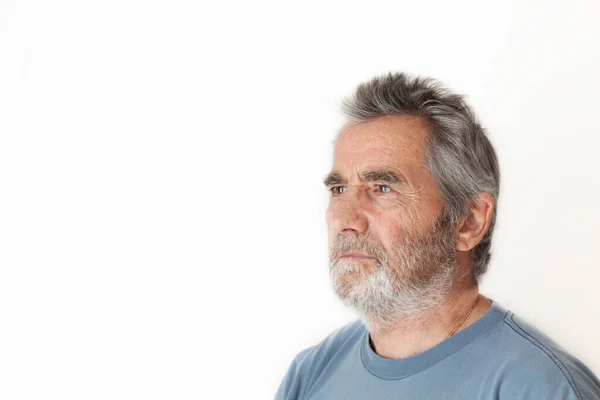 Old Man Posing Portrait — Stock Photo, Image