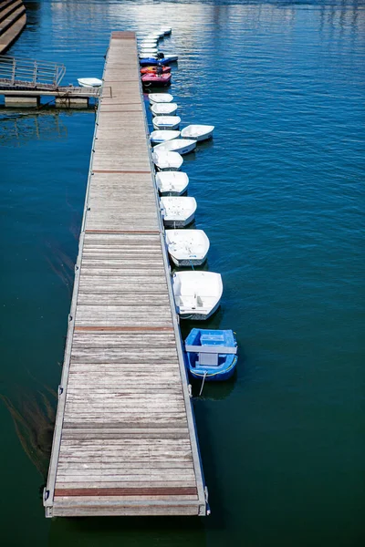 Cabine Praia Seixos — Fotografia de Stock