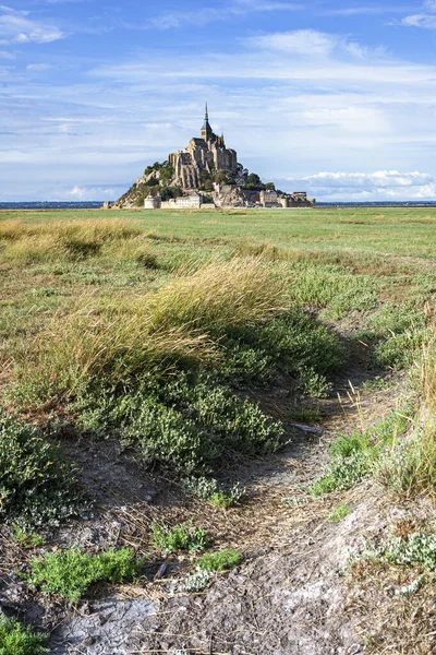 Berühmte Abtei Der Normandie — Stockfoto