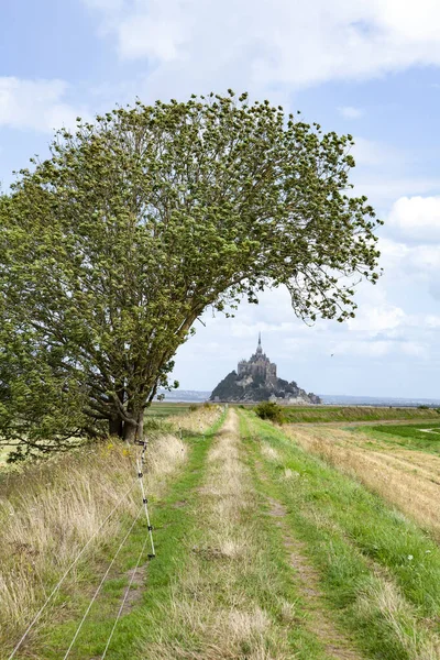 Berühmte Abtei Der Normandie — Stockfoto