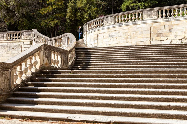 Escalera Monumental Jardín Público —  Fotos de Stock