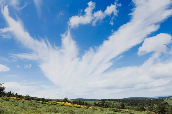 Spektakularne Zachmurzone Niebo Południu Francji — Zdjęcie stockowe