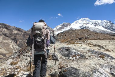 Bolivya'da trekking