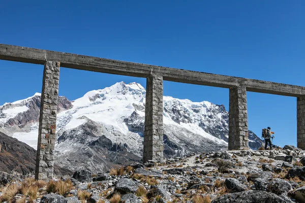 Trekking in bolivia — Stock Photo, Image