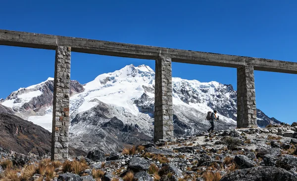 在玻利维亚徒步旅行 — 图库照片