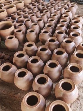 Tencere güneşe kurutma