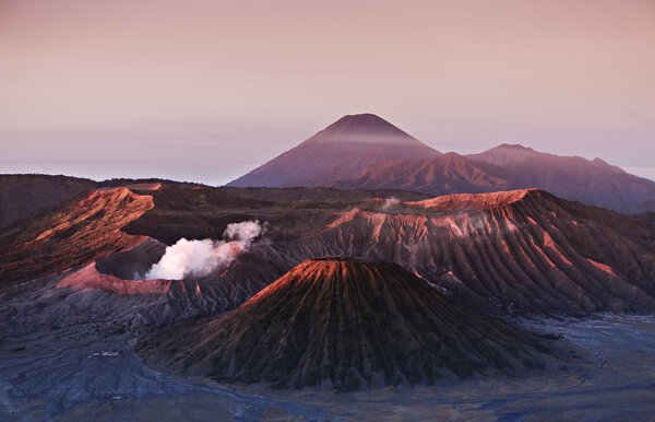 the bromo volcano