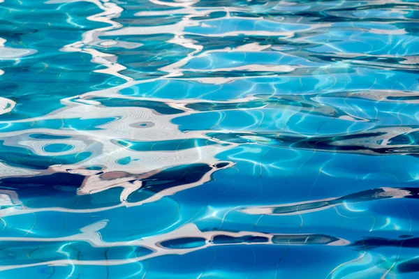 Wassertextur im Pool — Stockfoto