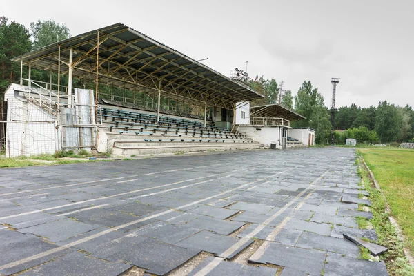 RUSSIA, YEKAERINBURG - JULY 15, 2016: Khimmash stadium — Stock Photo, Image