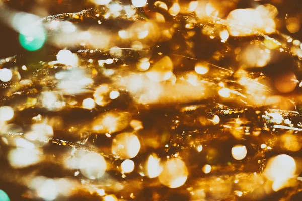 クリスマス ツリーのライトの抽象的な背景 — ストック写真